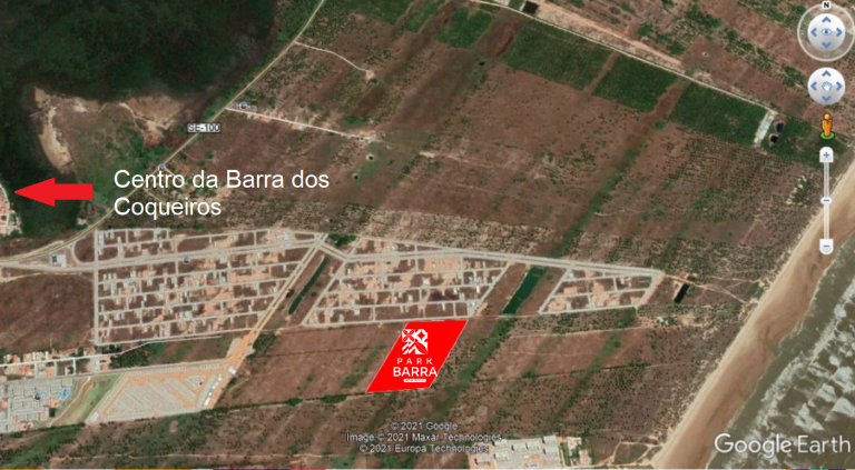 localização do empreendimento park barra mais viver na barra dos coqueiros próximo ao luar da barra 1.